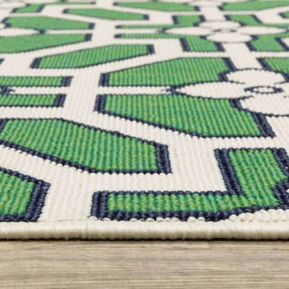 Oriental Weavers Havana  Ivory Green Casual