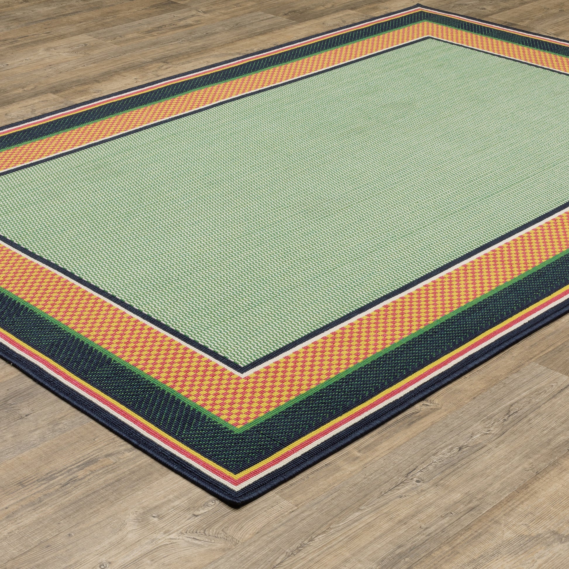 Oriental Weavers Havana  Green Navy Preppy