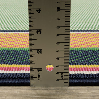 Oriental Weavers Havana  Green Navy Preppy