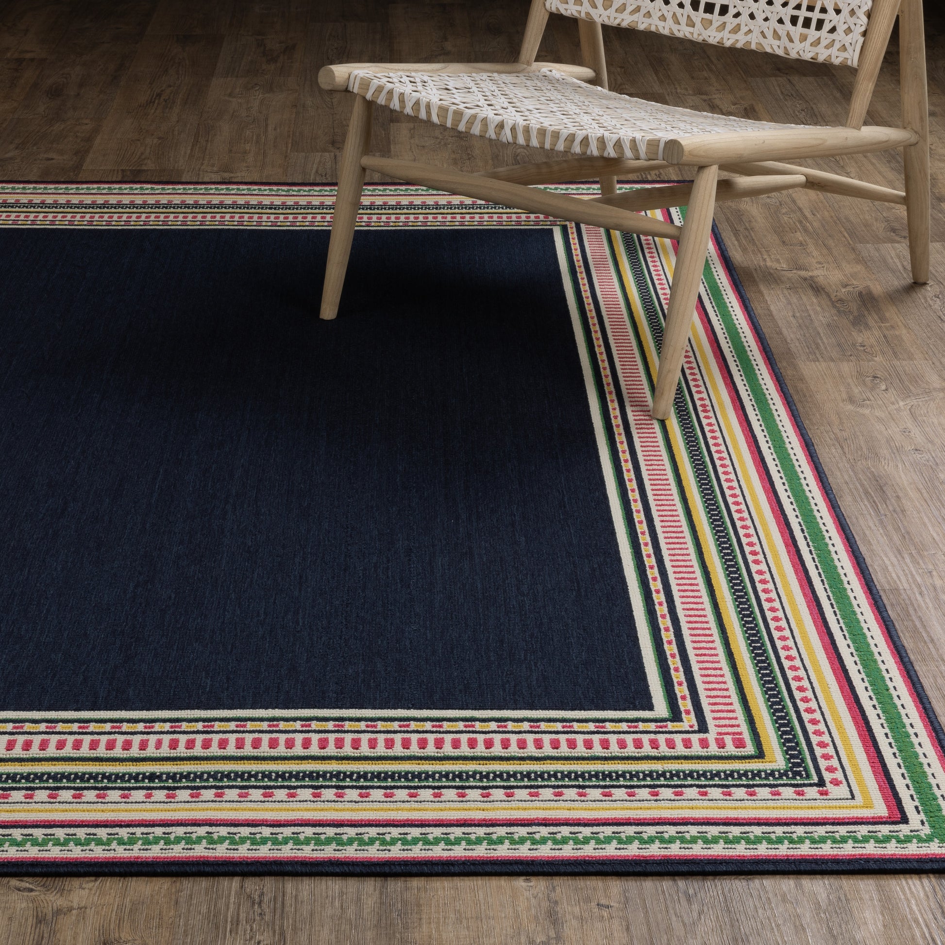 Oriental Weavers Havana  Navy Multi Cottage