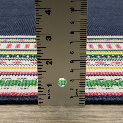 Oriental Weavers Havana  Navy Multi Cottage