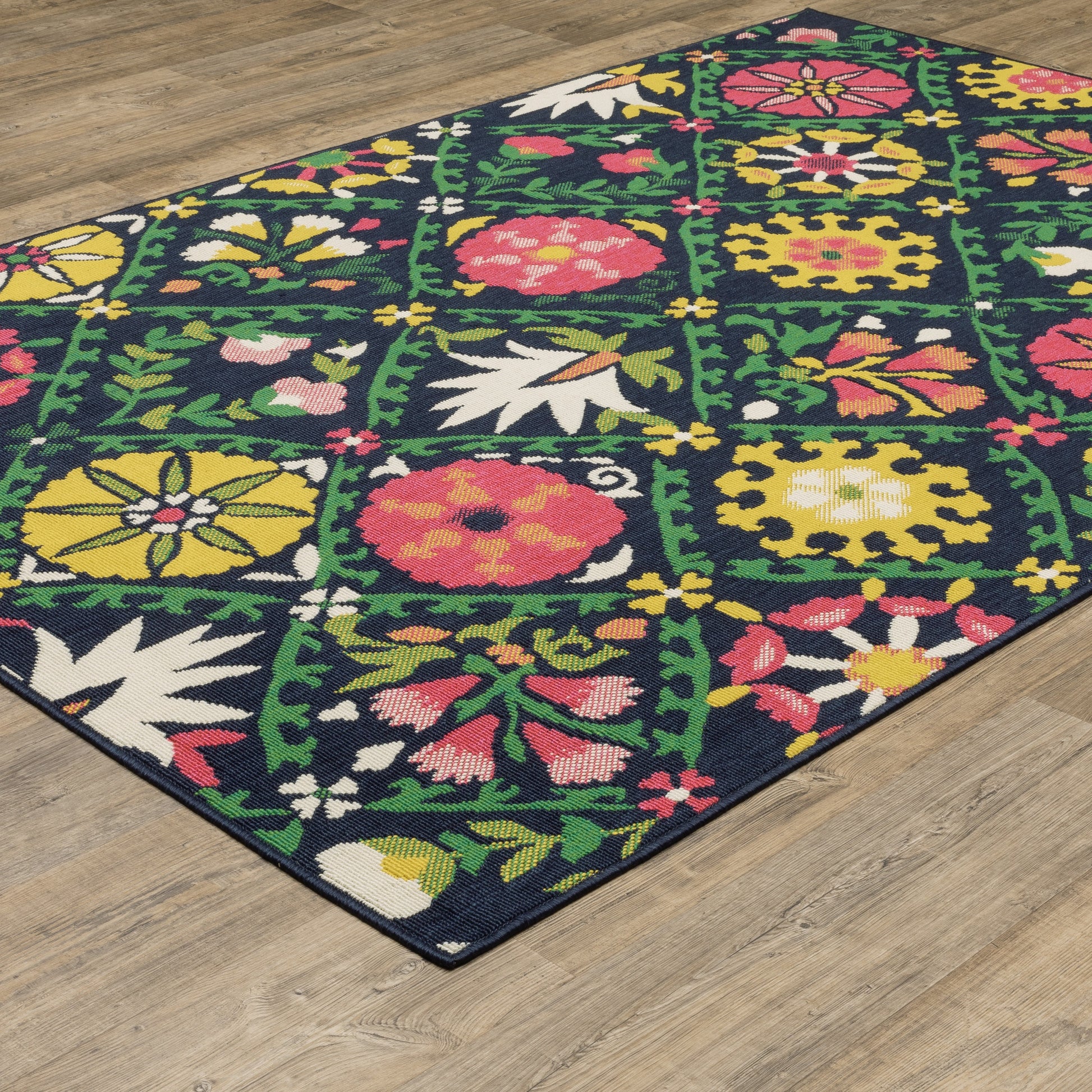 Oriental Weavers Havana  Navy Multi Bohemian