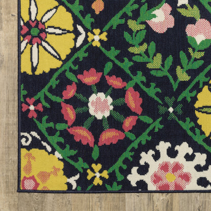 Oriental Weavers Havana  Navy Multi Bohemian