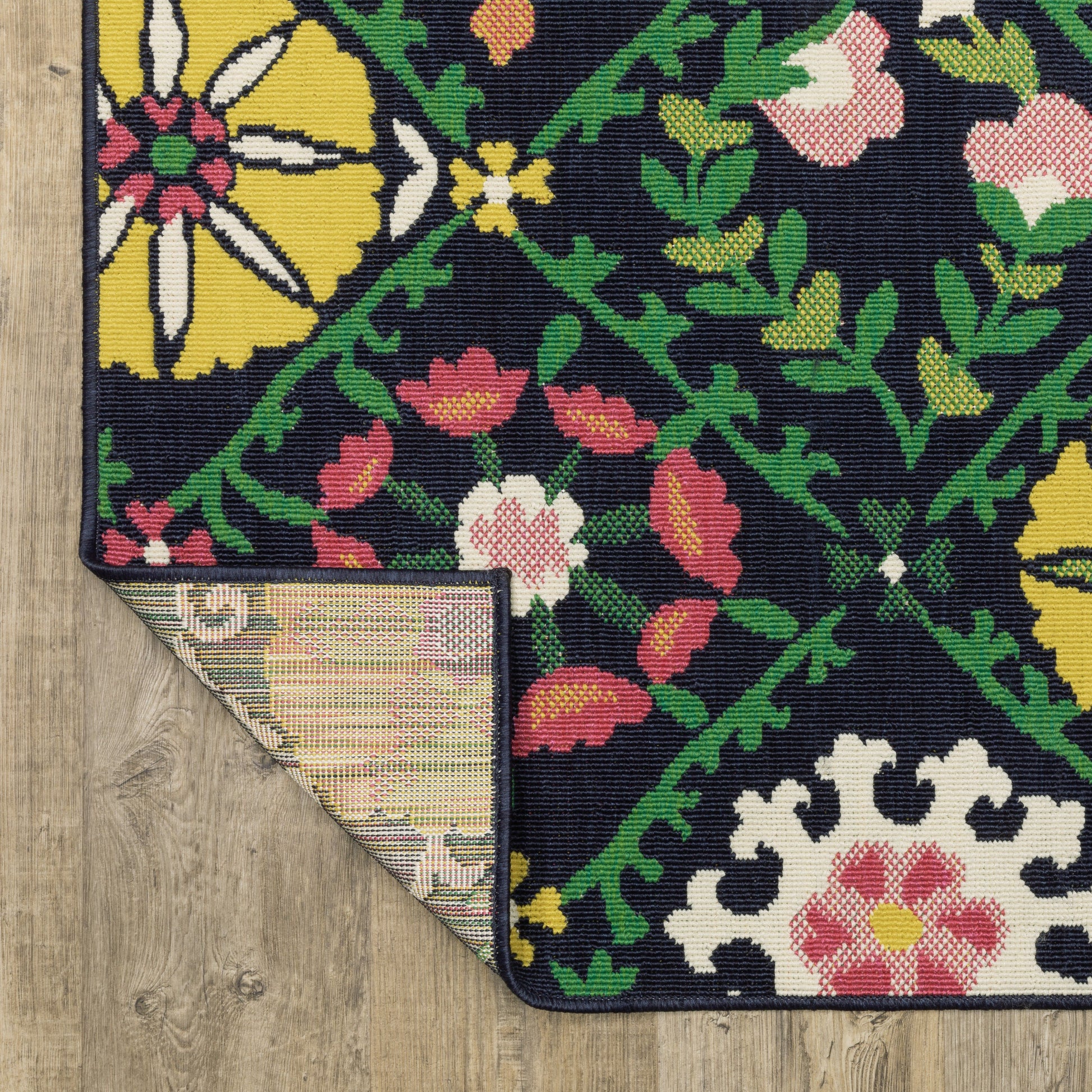 Oriental Weavers Havana  Navy Multi Bohemian