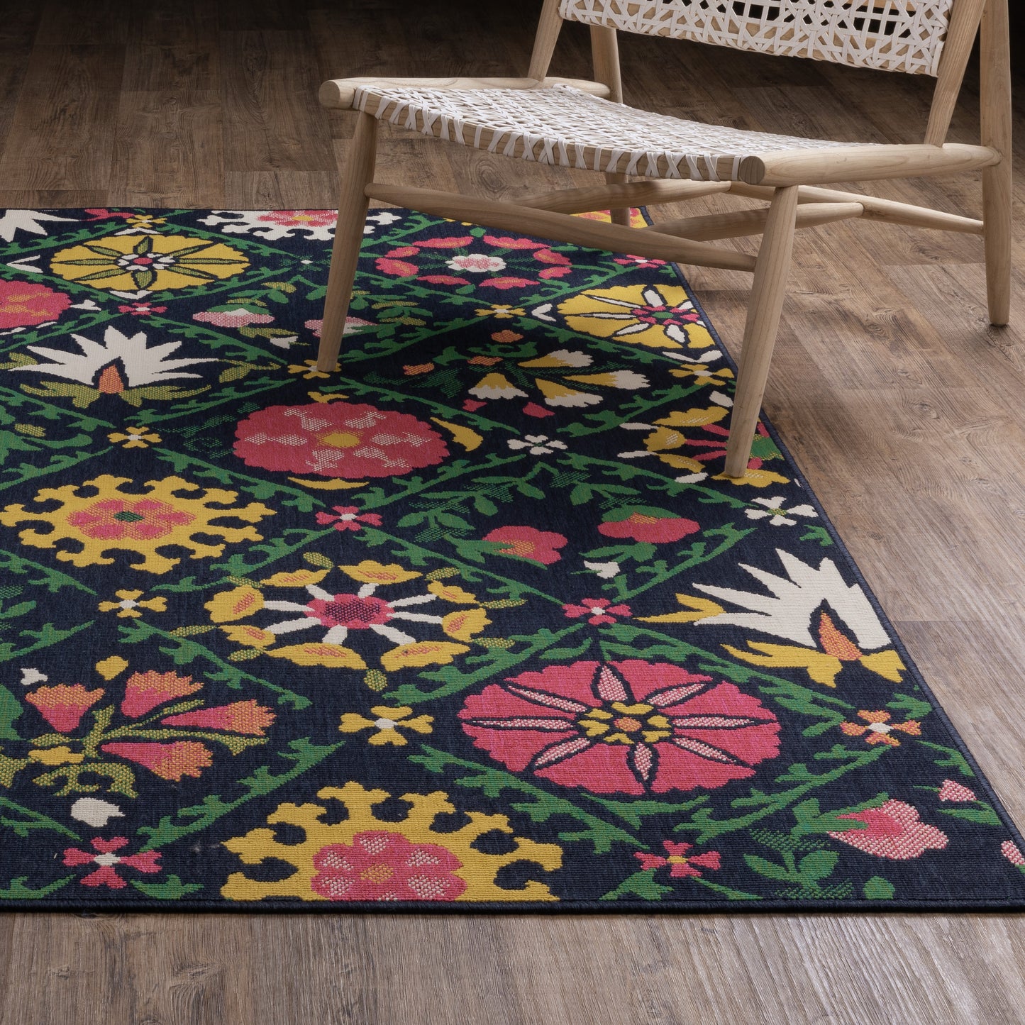 Oriental Weavers Havana  Navy Multi Bohemian