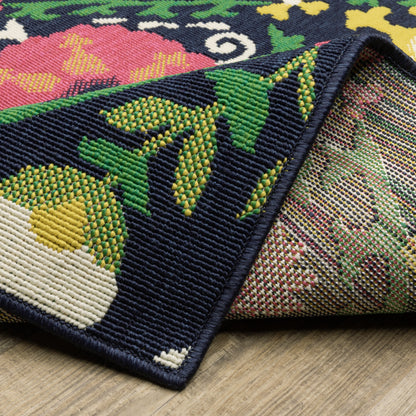 Oriental Weavers Havana  Navy Multi Bohemian