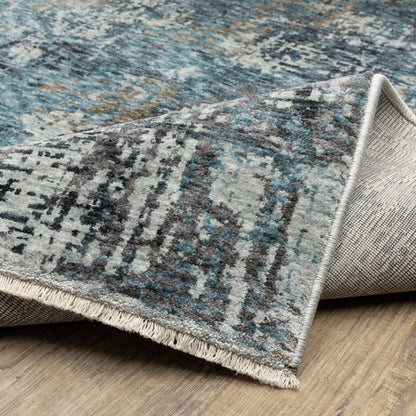 Oriental Weavers Hayden  Blue Grey Modern & Contemporary