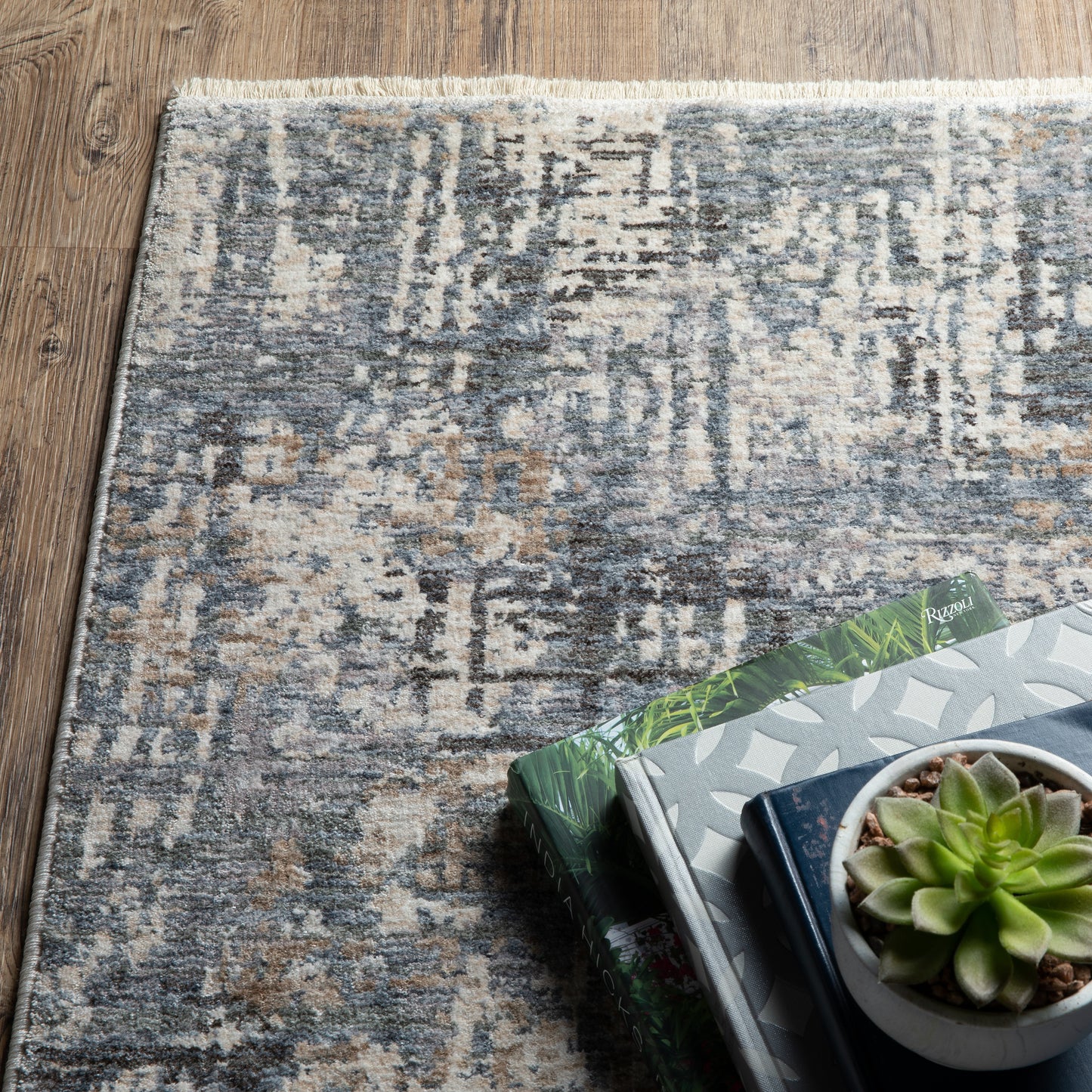 Oriental Weavers Hayden  Beige Blue Modern & Contemporary