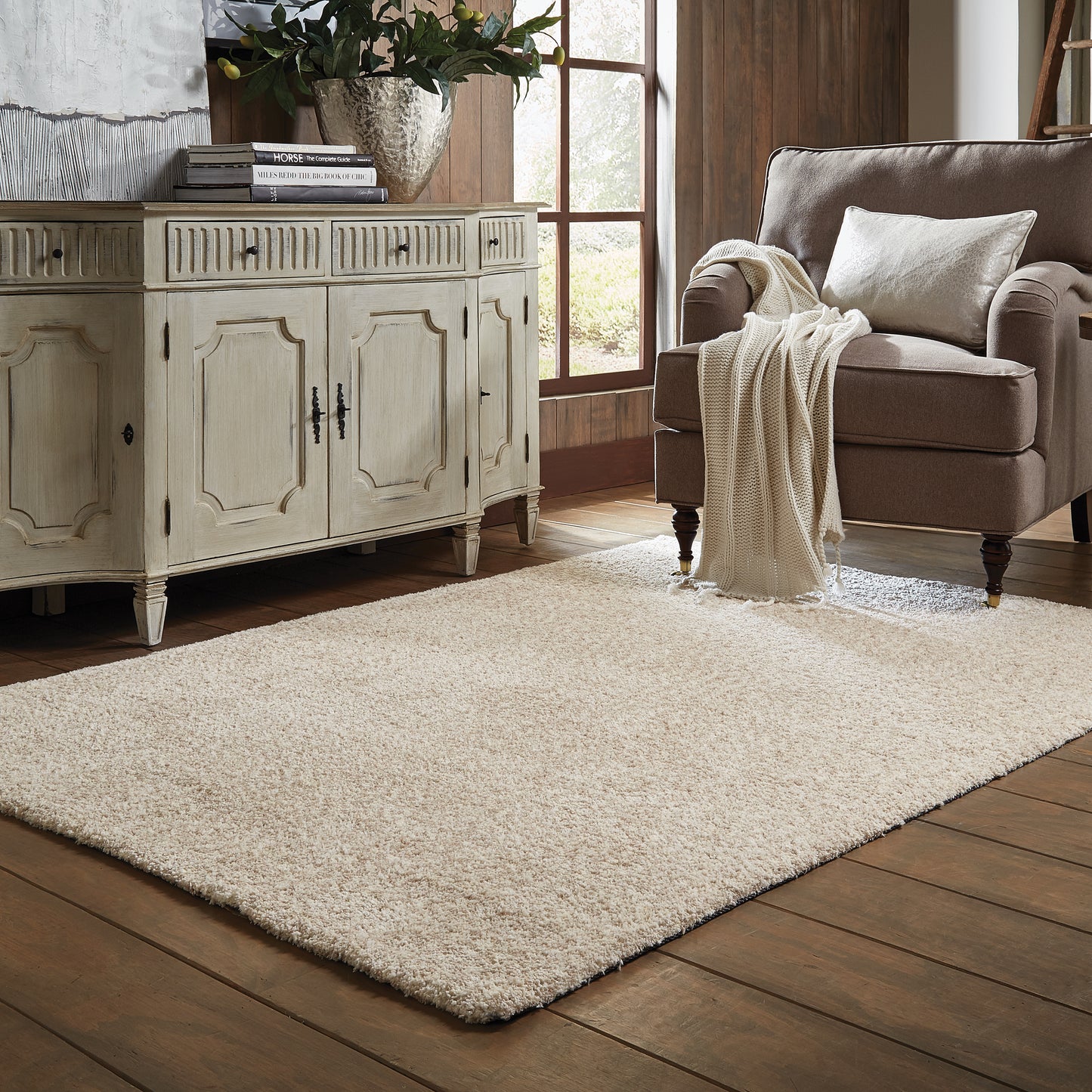 Oriental Weavers Heavenly  Ivory  Shag