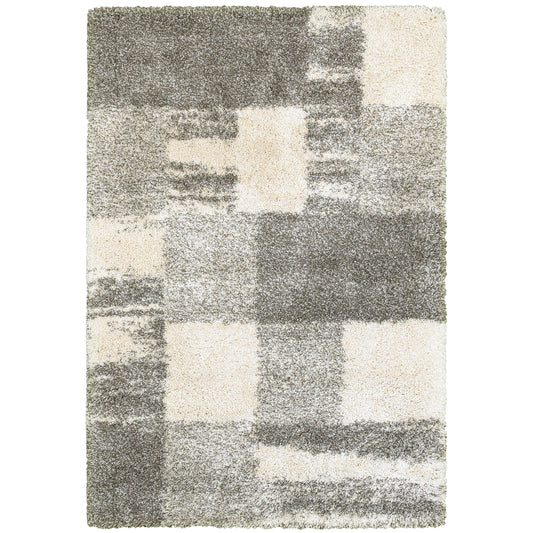 Oriental Weavers Henderson  Ivory Grey Shag