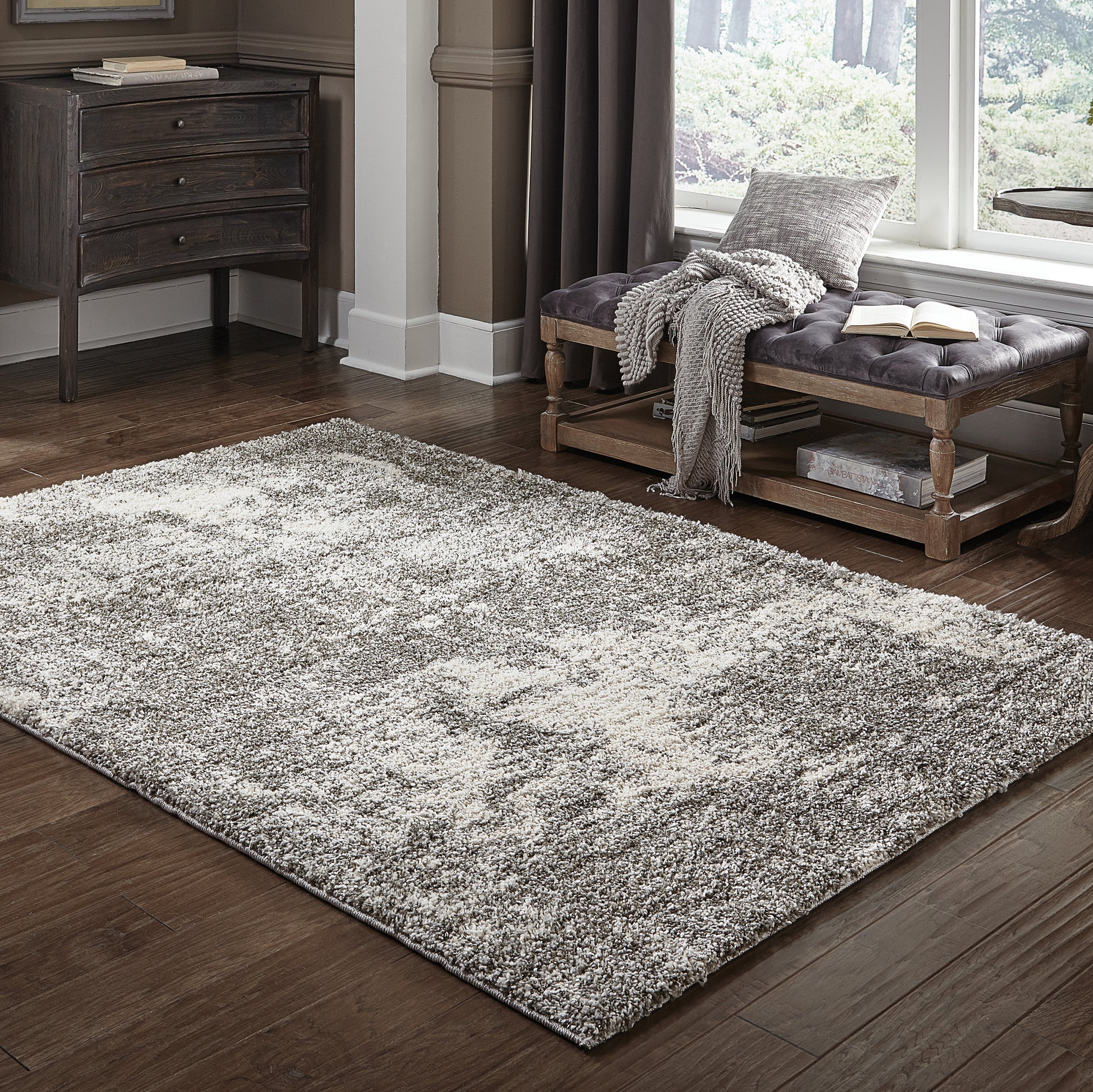 Oriental Weavers Henderson  Grey Ivory Shag
