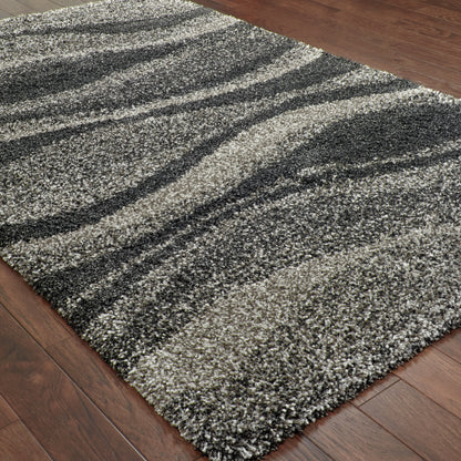 Oriental Weavers Henderson  Grey Charcoal Shag