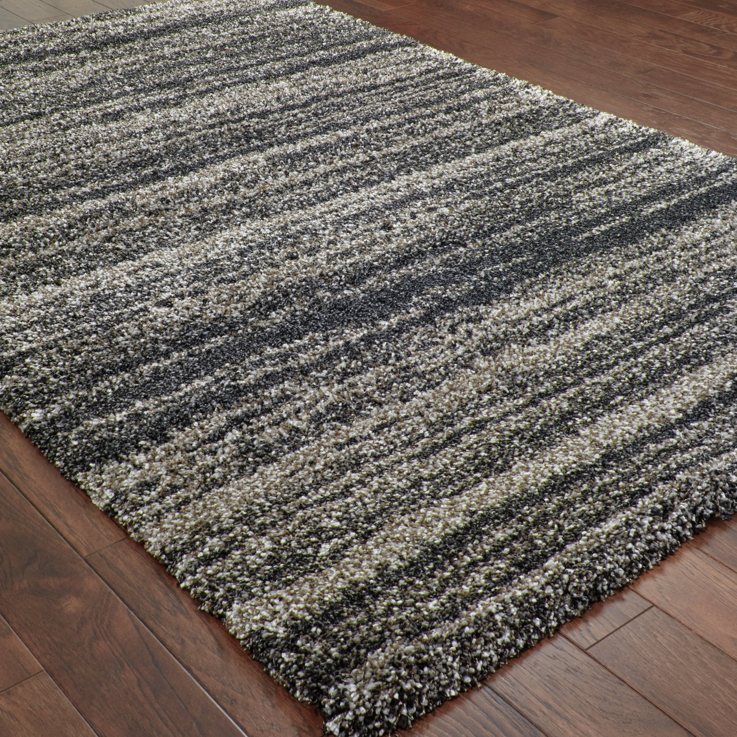 Oriental Weavers Henderson  Grey Charcoal Shag