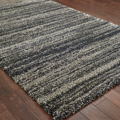 Oriental Weavers Henderson  Grey Charcoal Shag