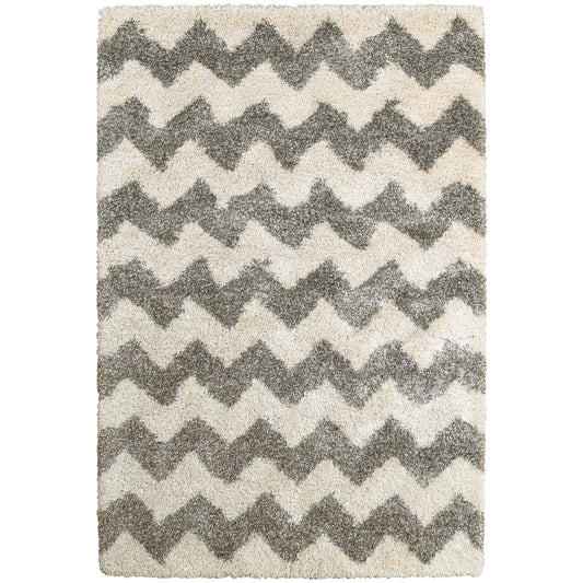 Oriental Weavers Henderson  Grey Ivory Shag