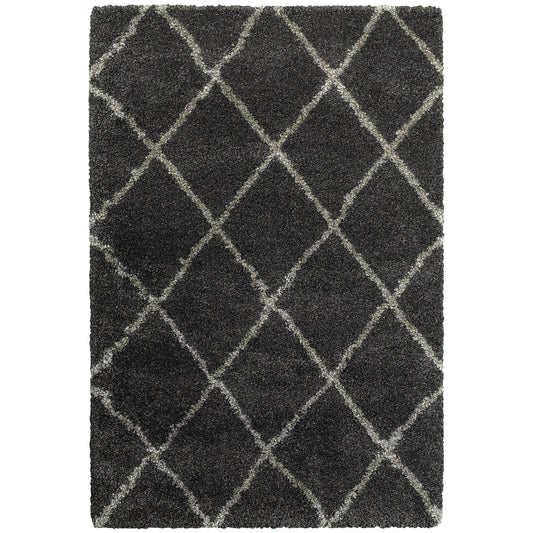 Oriental Weavers Henderson  Charcoal Grey Shag