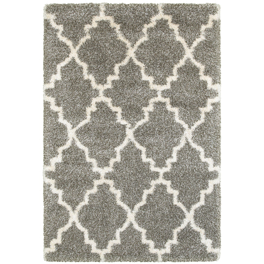 Oriental Weavers Henderson  Grey Ivory Shag
