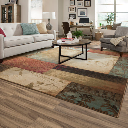 Oriental Weavers Hudson  Beige Green Transitional