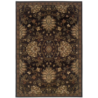 Oriental Weavers Hudson  Brown Beige Traditional