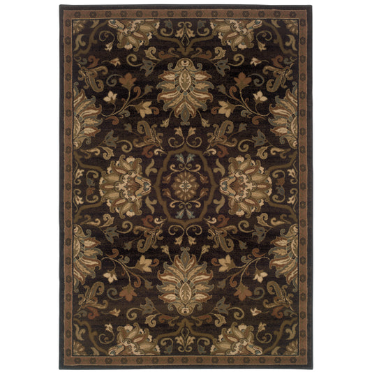 Oriental Weavers Hudson  Brown Beige Traditional