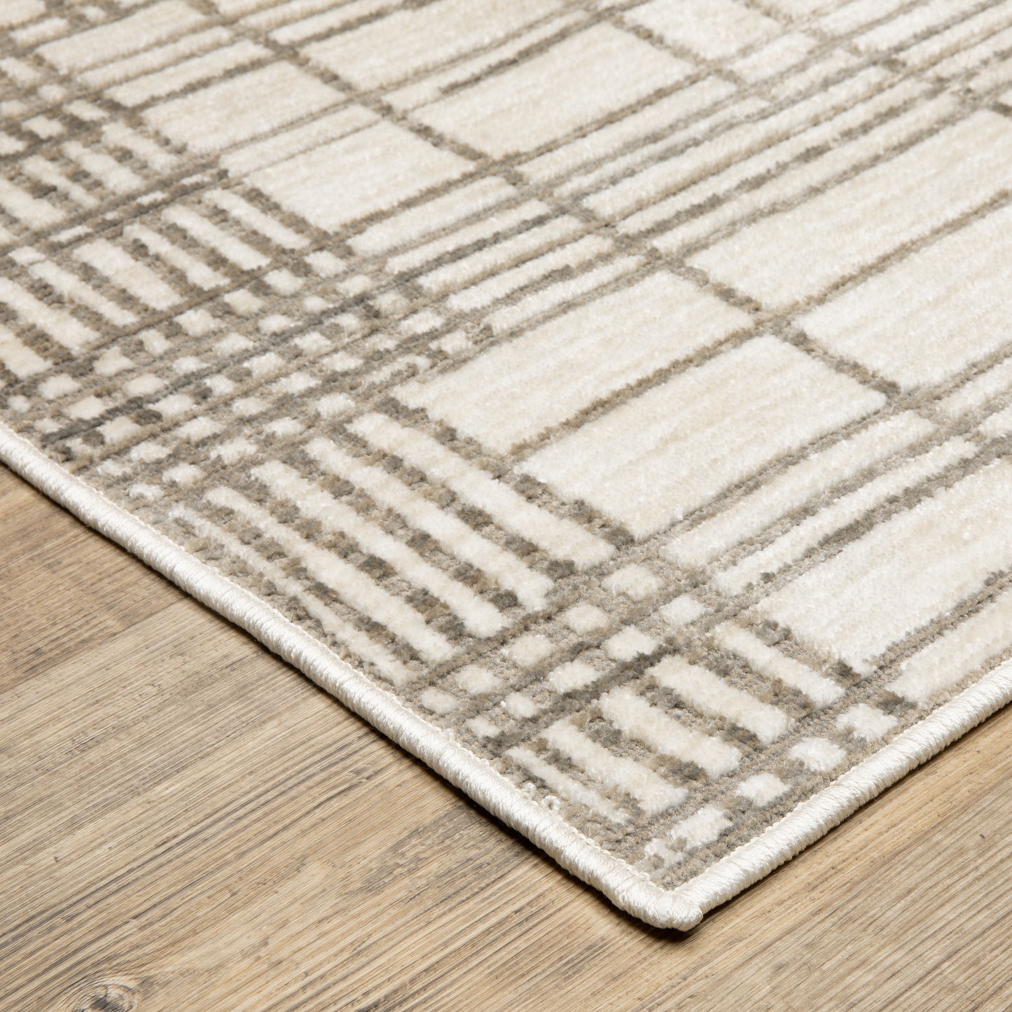 Oriental Weavers Hunter  Ivory Brown Modern