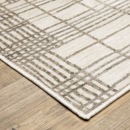 Oriental Weavers Hunter  Ivory Brown Modern
