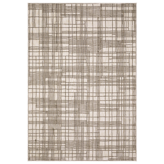 Oriental Weavers Hunter  Ivory Brown Modern