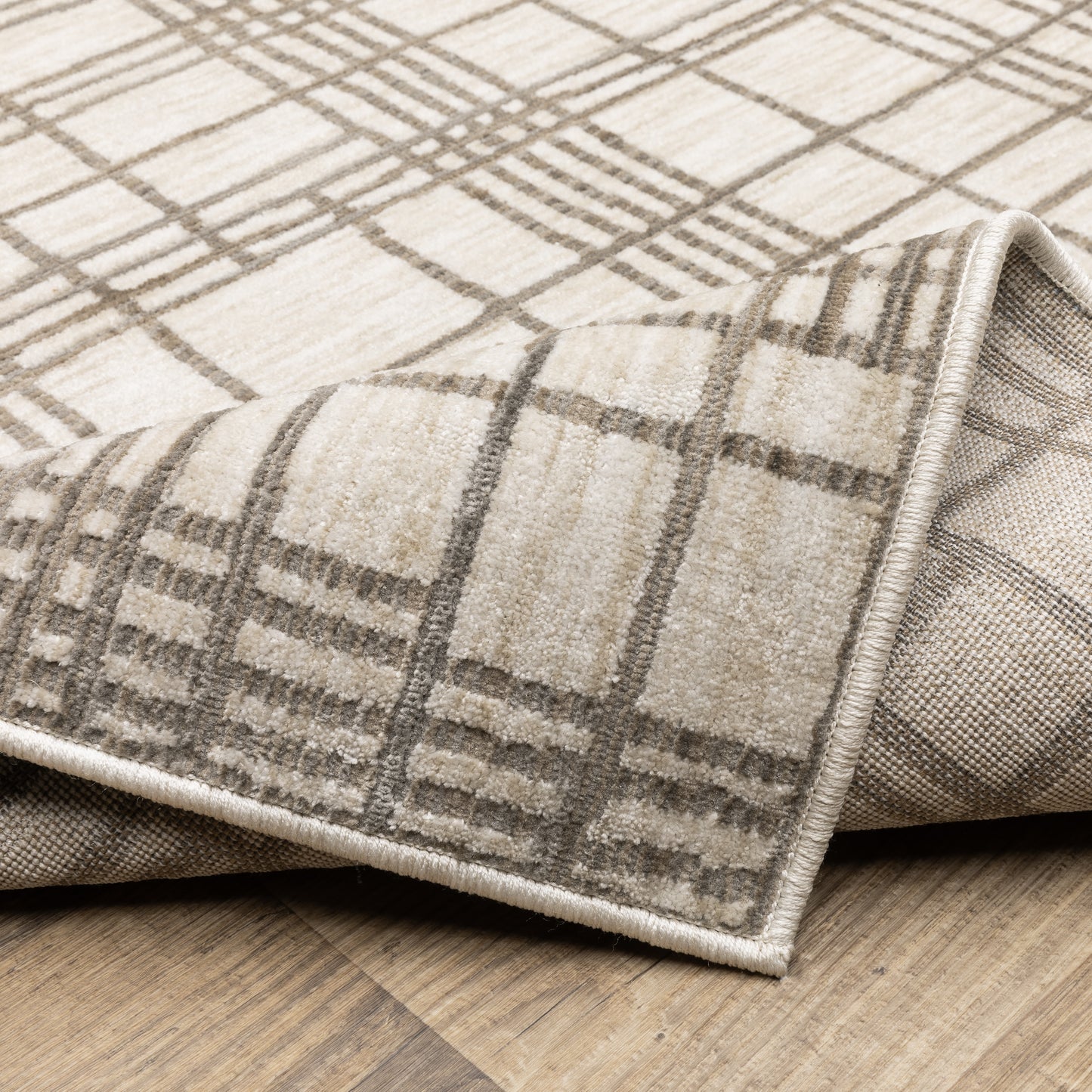 Oriental Weavers Hunter  Ivory Brown Modern