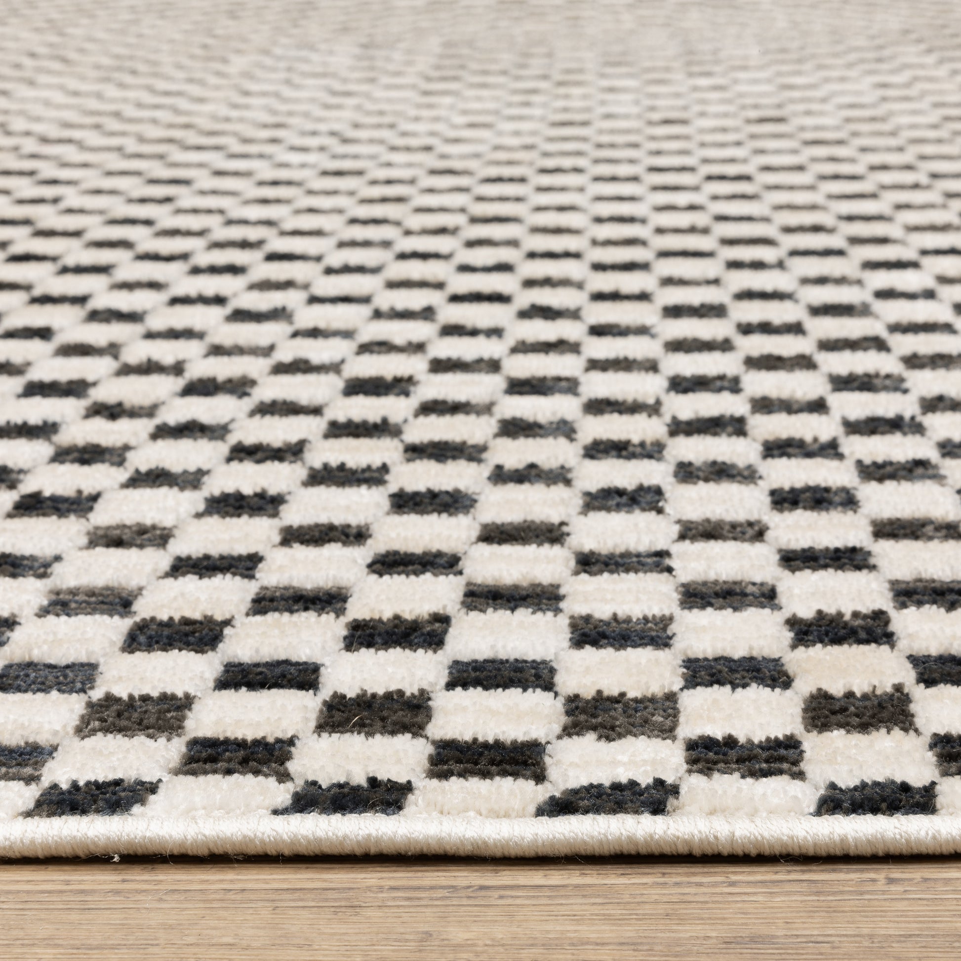 Oriental Weavers Hunter  Black Ivory Modern