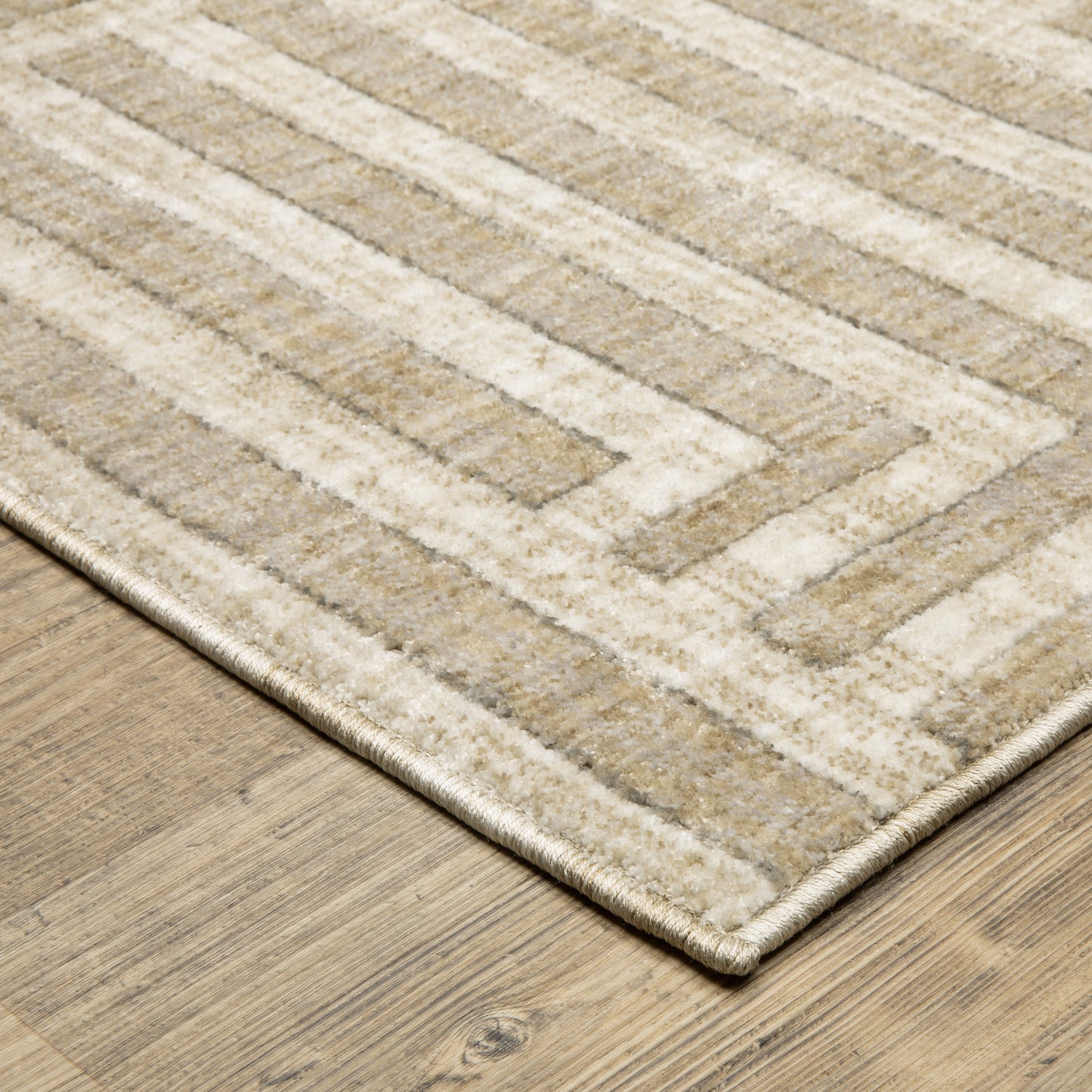 Oriental Weavers Hunter  Beige Ivory Modern