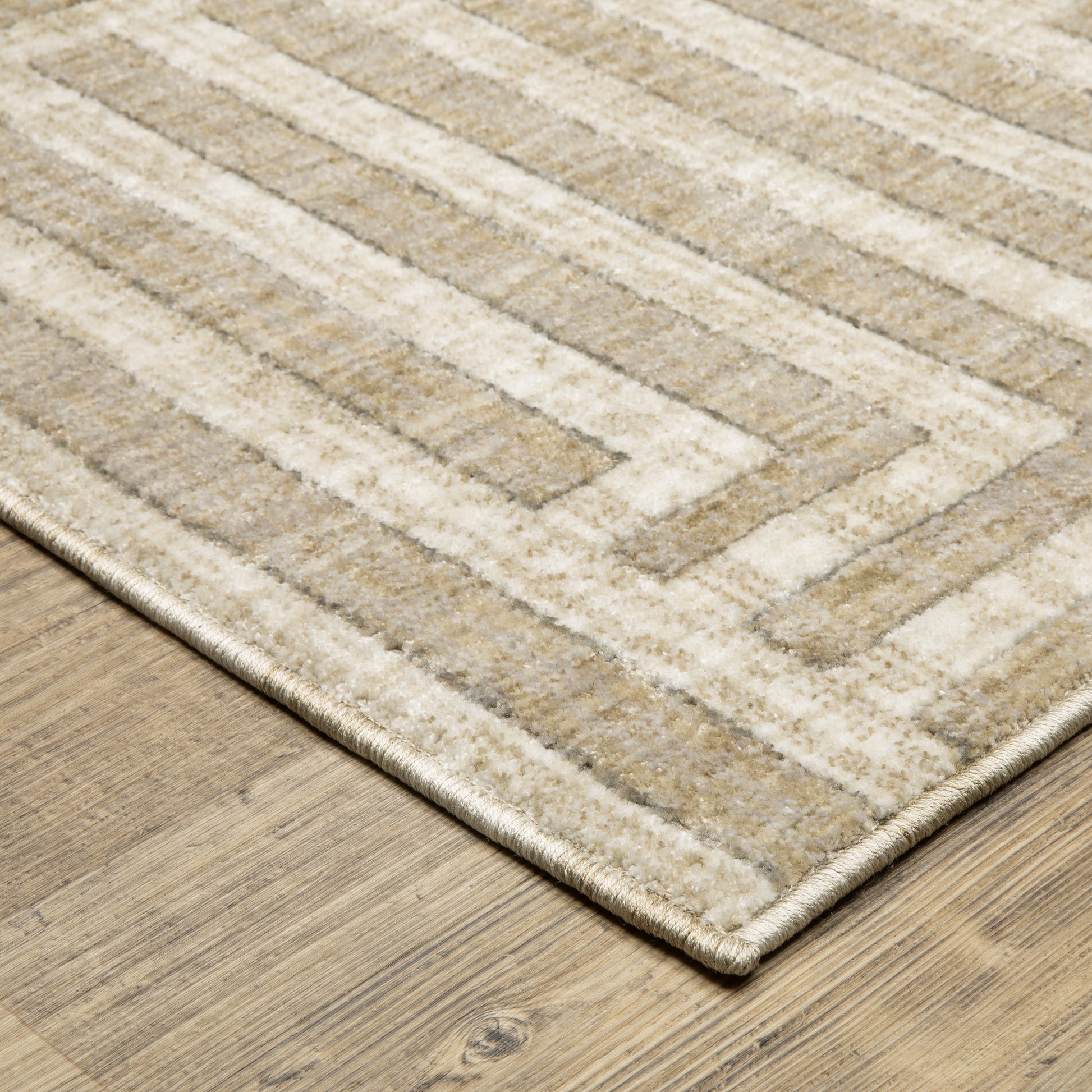 Oriental Weavers Hunter  Beige Ivory Modern