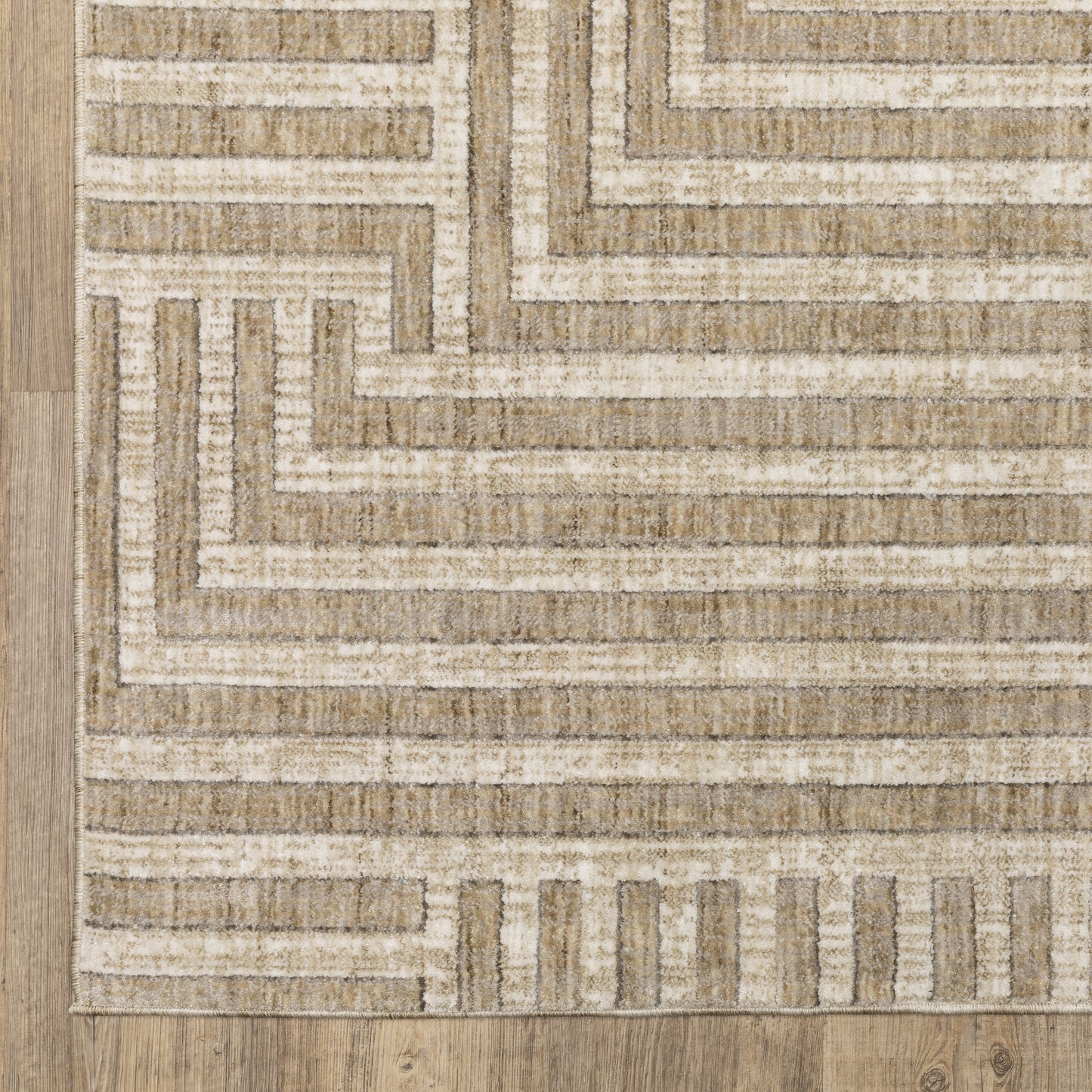 Oriental Weavers Hunter  Beige Ivory Modern
