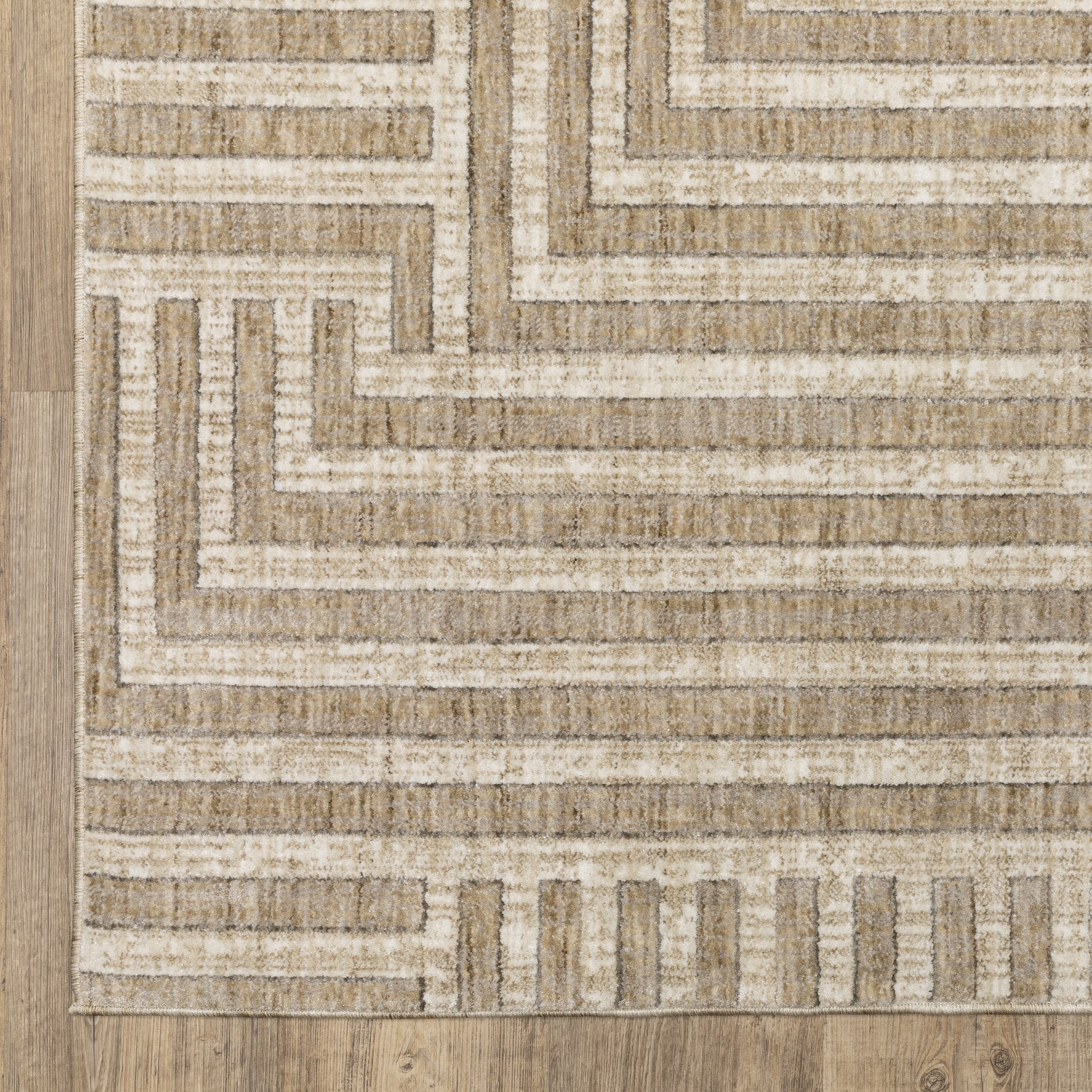 Oriental Weavers Hunter  Beige Ivory Modern
