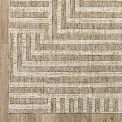 Oriental Weavers Hunter  Beige Ivory Modern