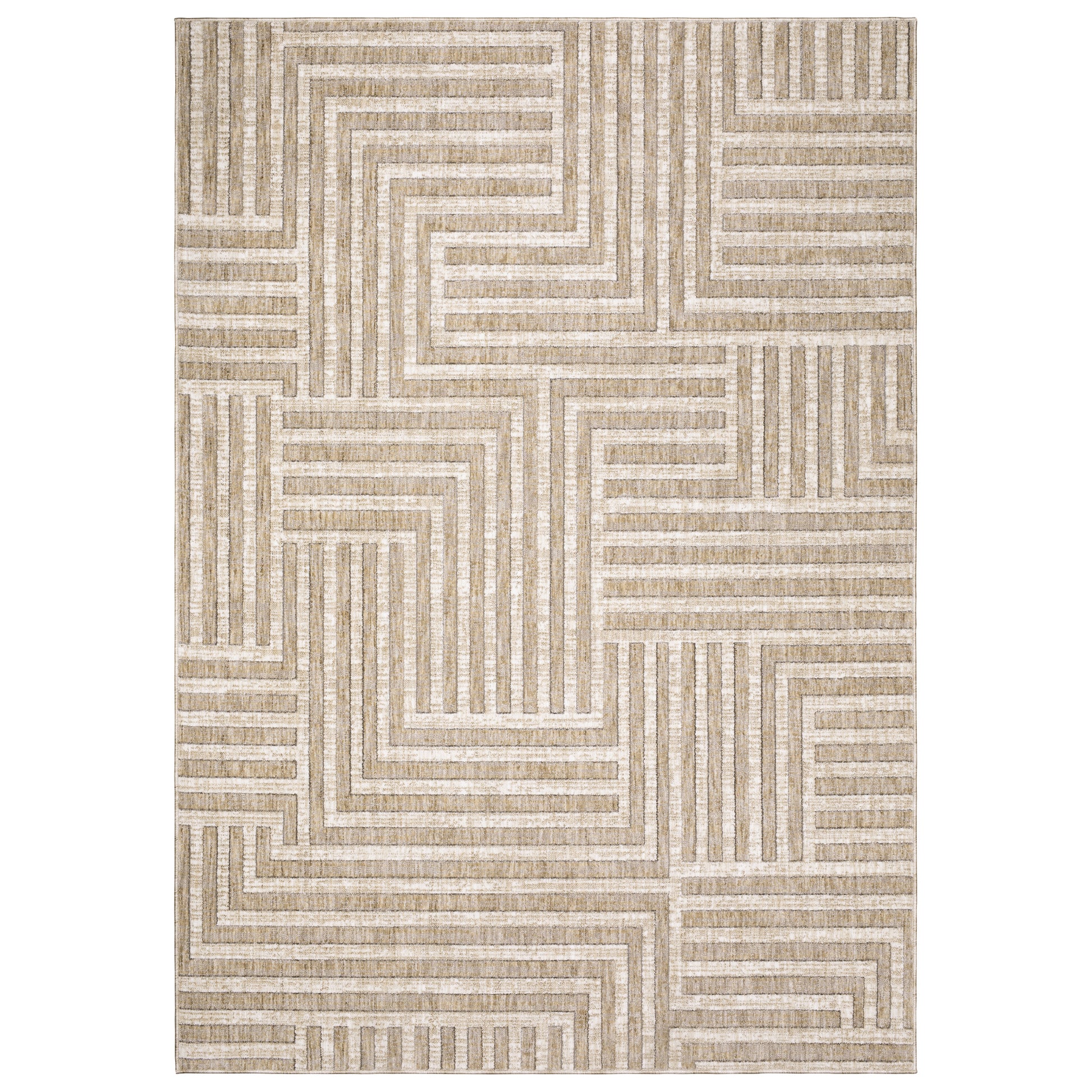 Oriental Weavers Hunter  Beige Ivory Modern