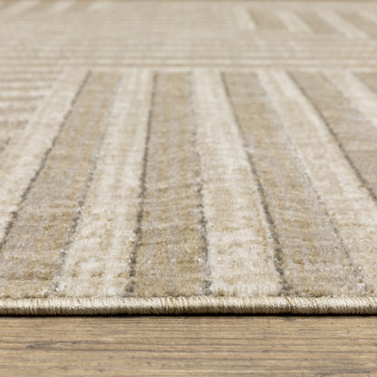 Oriental Weavers Hunter  Beige Ivory Modern