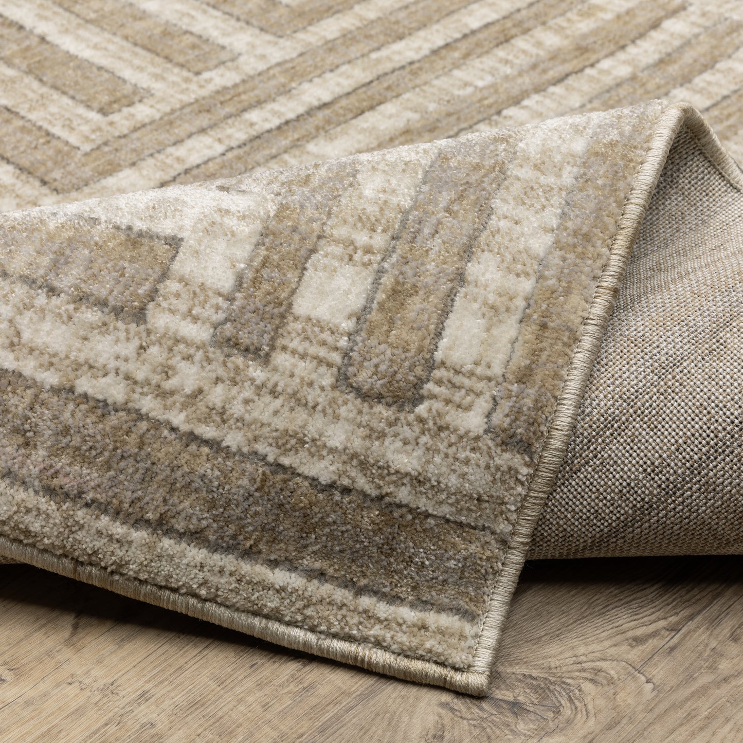 Oriental Weavers Hunter  Beige Ivory Modern