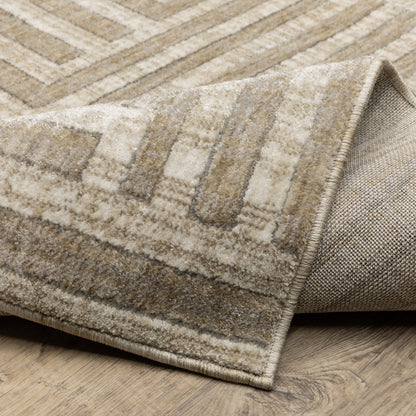 Oriental Weavers Hunter  Beige Ivory Modern