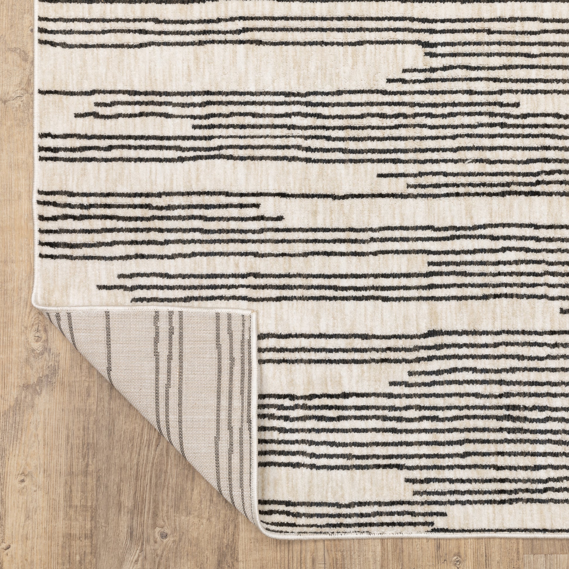 Oriental Weavers Hunter  Black Beige Modern