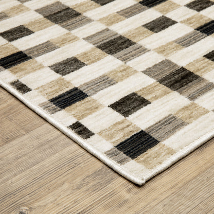 Oriental Weavers Hunter  Black Gold Modern
