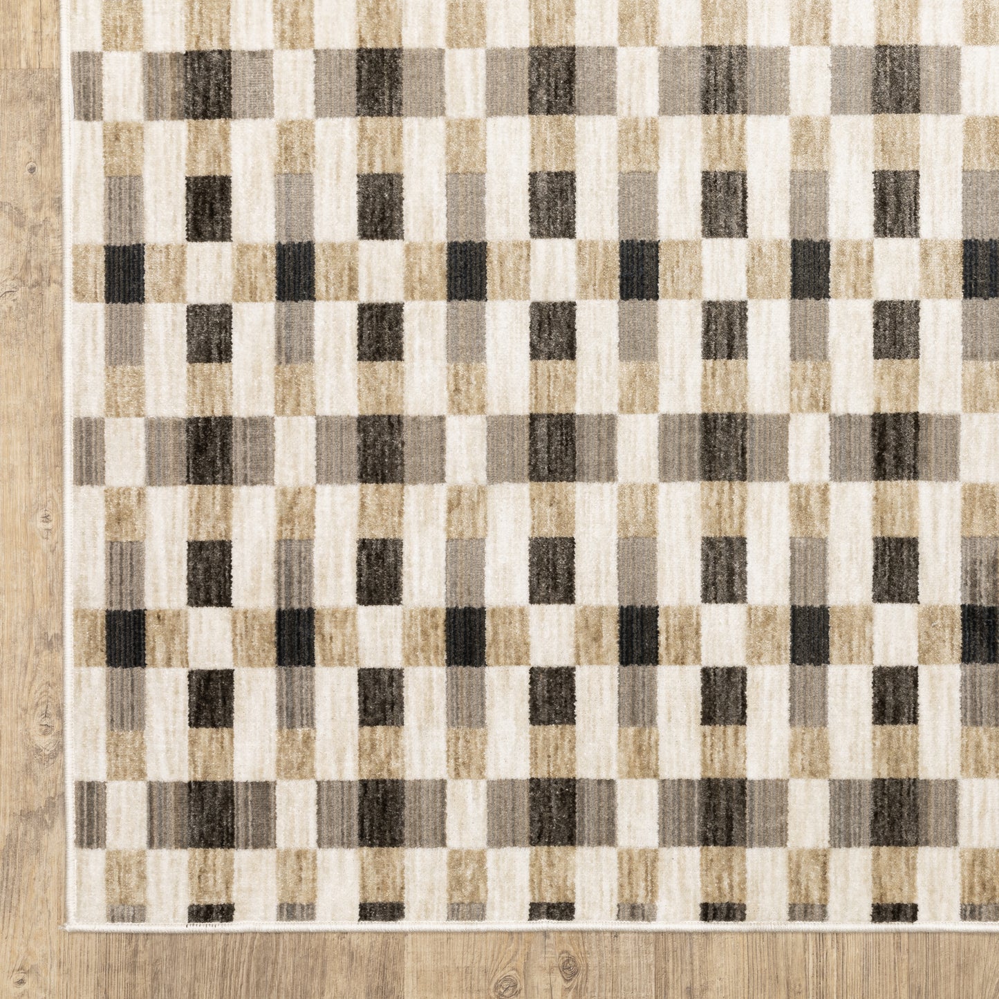 Oriental Weavers Hunter  Black Gold Modern