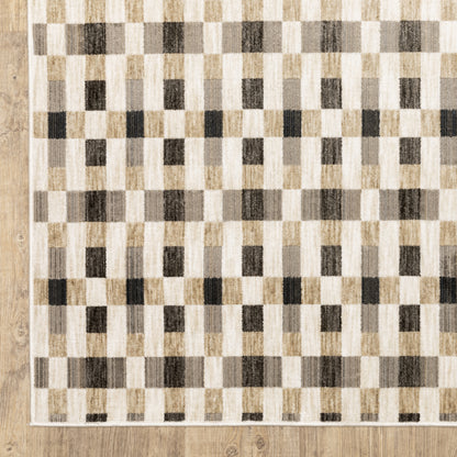 Oriental Weavers Hunter  Black Gold Modern