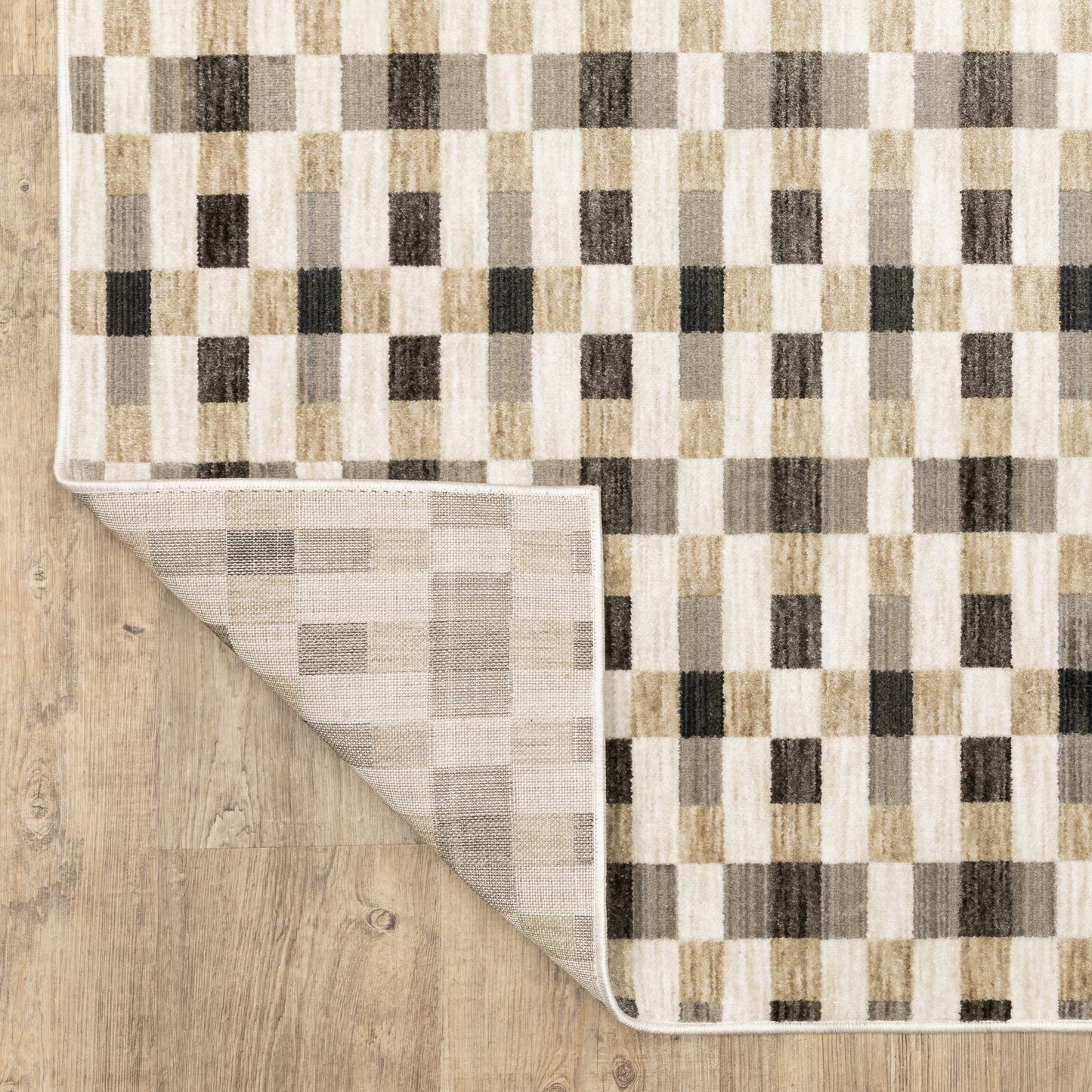 Oriental Weavers Hunter  Black Gold Modern