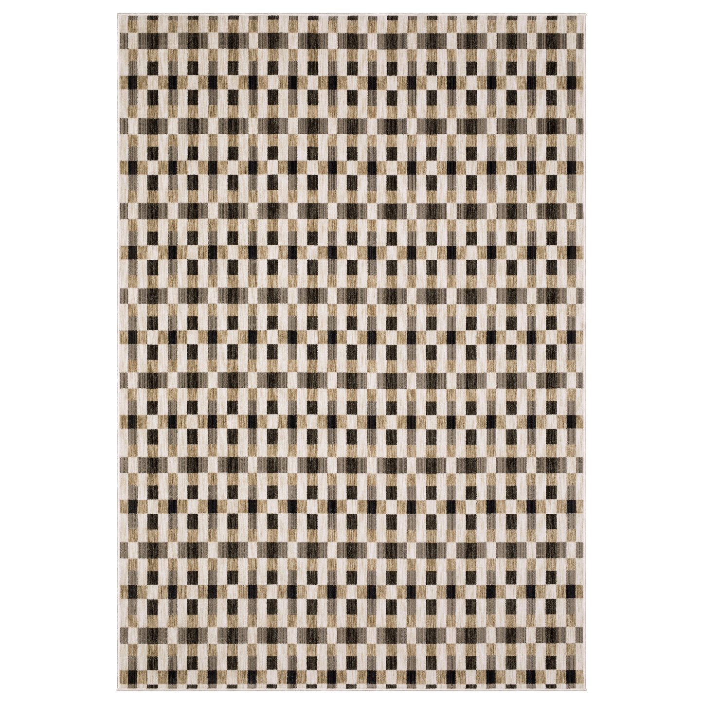 Oriental Weavers Hunter  Black Gold Modern