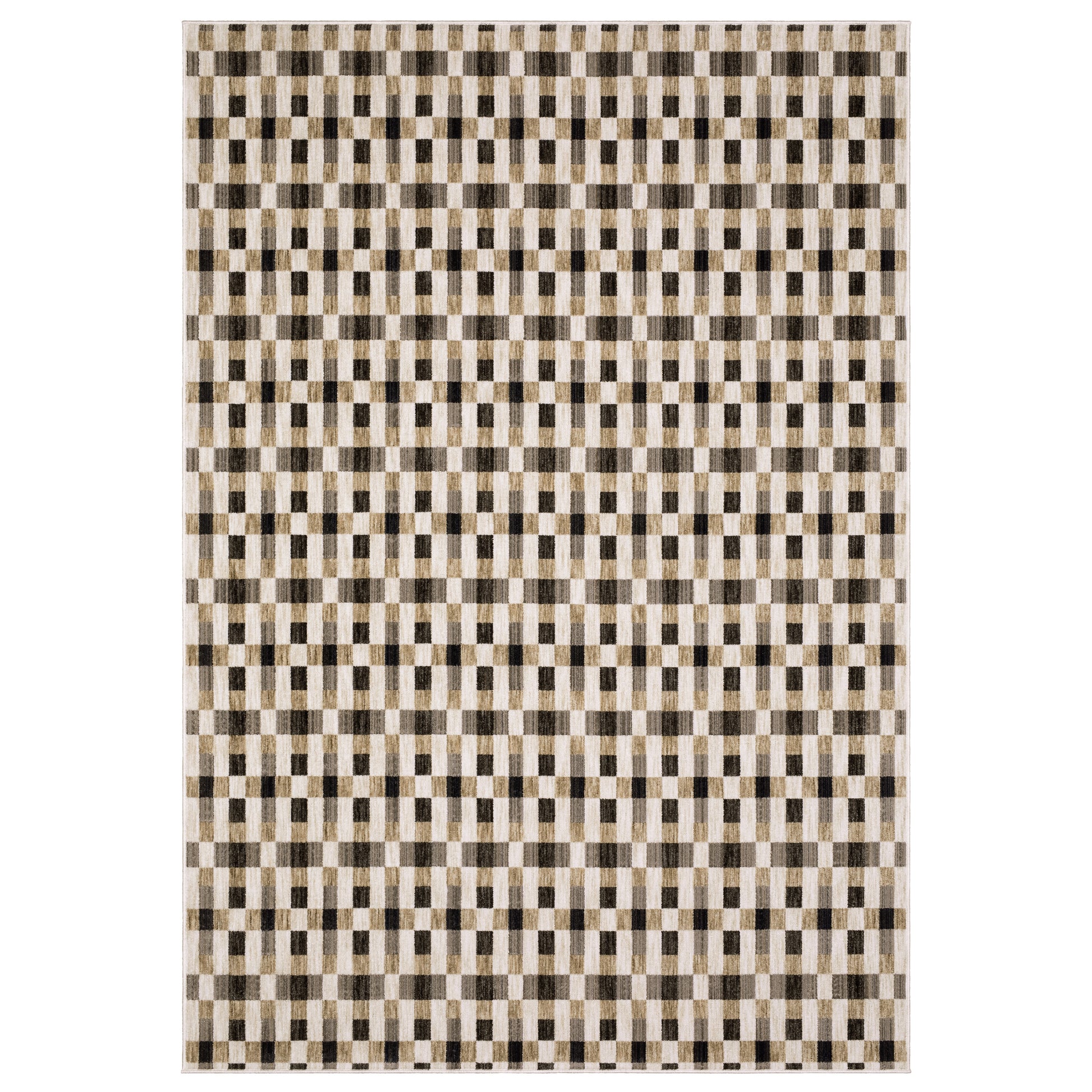 Oriental Weavers Hunter  Black Gold Modern