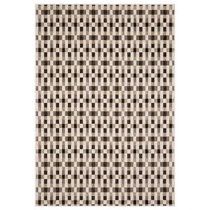 Oriental Weavers Hunter  Black Gold Modern