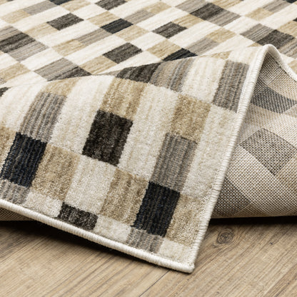 Oriental Weavers Hunter  Black Gold Modern