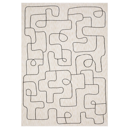 Oriental Weavers Hunter  Beige Black Modern