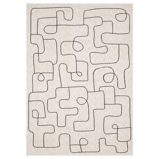 Oriental Weavers Hunter  Beige Black Modern