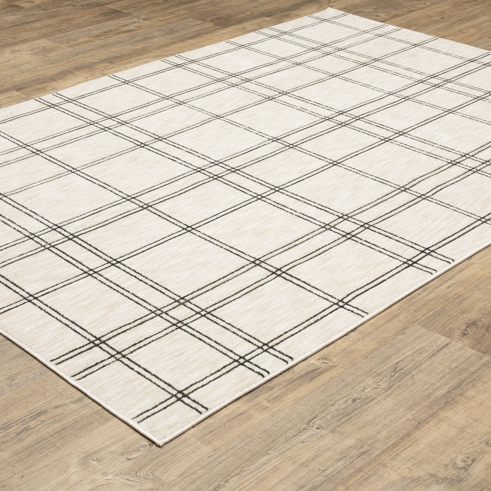 Oriental Weavers Hunter  Beige Black Casual
